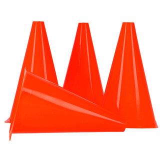 Alert outdoorpilonnen 23x13 cm 4 stuks oranje