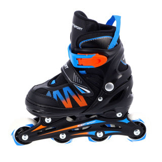 Alert inline skates maat 31-34 blauw oranje zwart