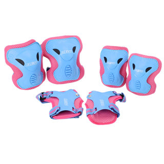 Alert sport skate beschermset kinderen 3 delig (maat m) roze | 2 stuks