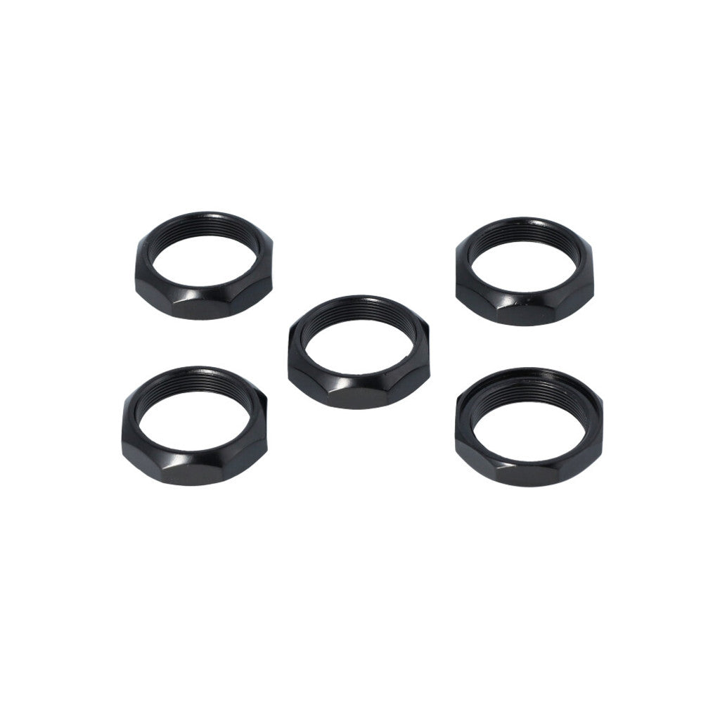 Hzb Balhoofdmoer 1-1 8 inch 25,4 mm oversized zwart 5 stuks 6500052