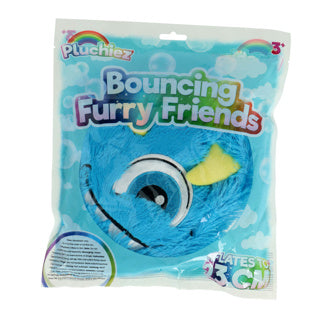 Pluchiez stuiterende harige monsters 23 cm assorti