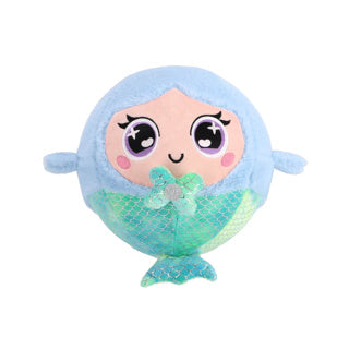 Pluchiez bal stuiterkonijn zeemeermin eenhoorn 23 cm 3 assorti
