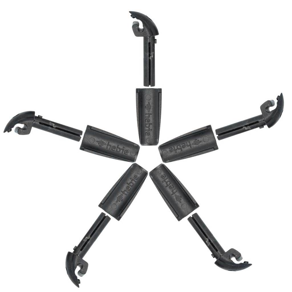 Eurofender spatd ef bev gripclip zw pvc set a 5