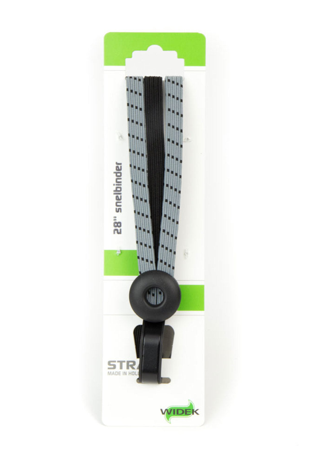 Qibbel widek triobinder oog met haak 3x12mm zwart steengrijs