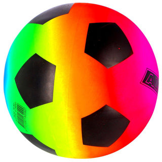 Alert sport regenboog voetbal (maat 5 200 gr)