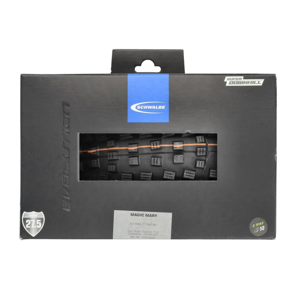 Schwalbe magic mary - tle - addix soft - super downhill - 27.5x2.40 - black