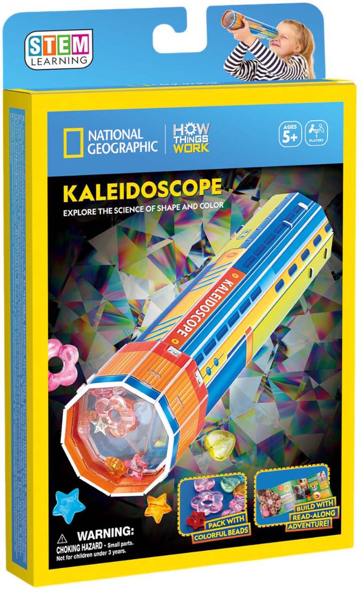Cubic fun 3D puzzel National Geographic Stem Kaleidoscoop