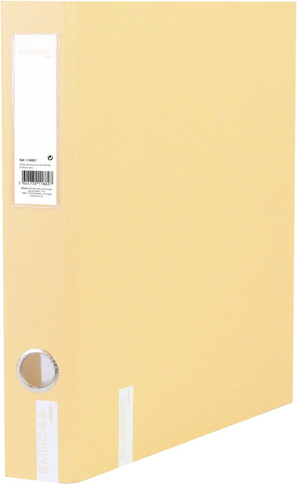 Ancor ringband emboss dry a4 2r d-30mm musterd - an-118803