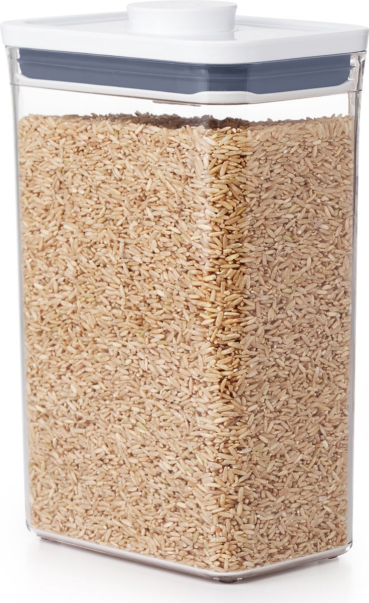 Oxo voorraadbus 'pop' rechthoekig - medium (2,6 liter)