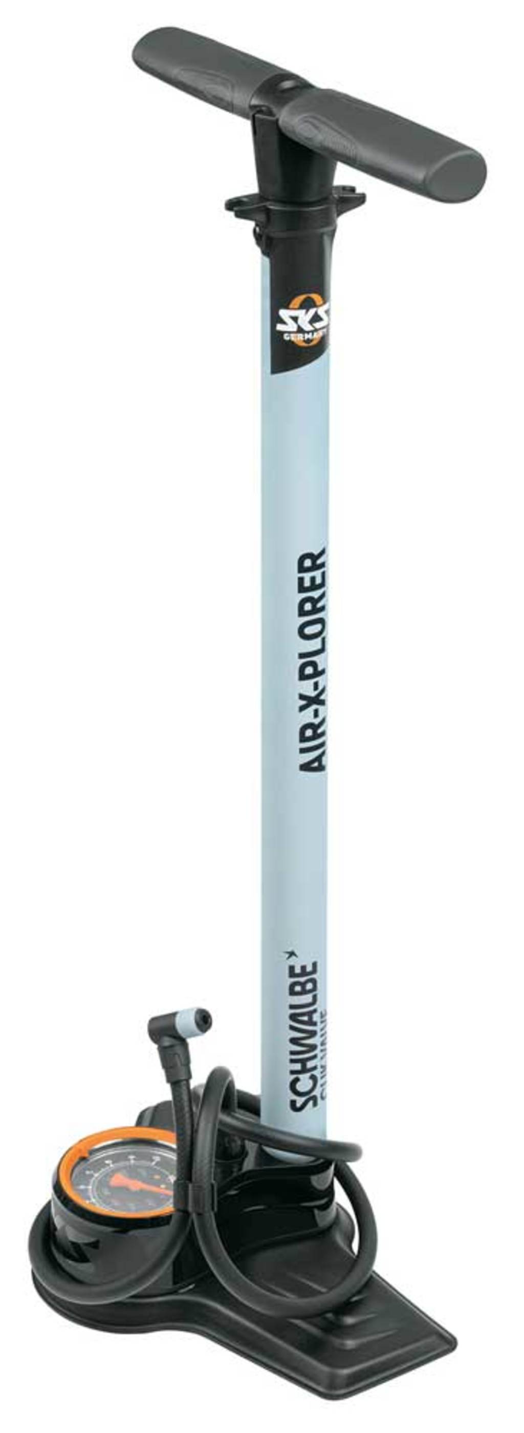 Sks vloerpomp air-x-plorer klikventiel 10bar met conv.set