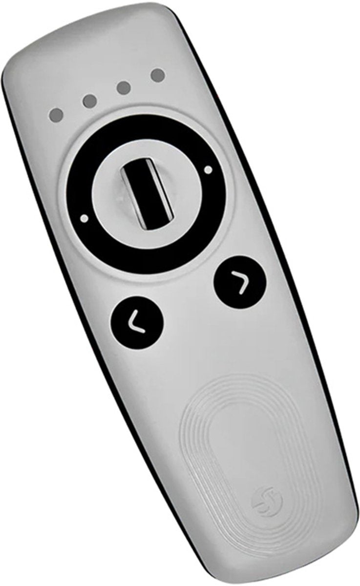 Shelly blu remote control zb wit - slimme zigbee en bluetooth afstandsbediening met scroll wiel