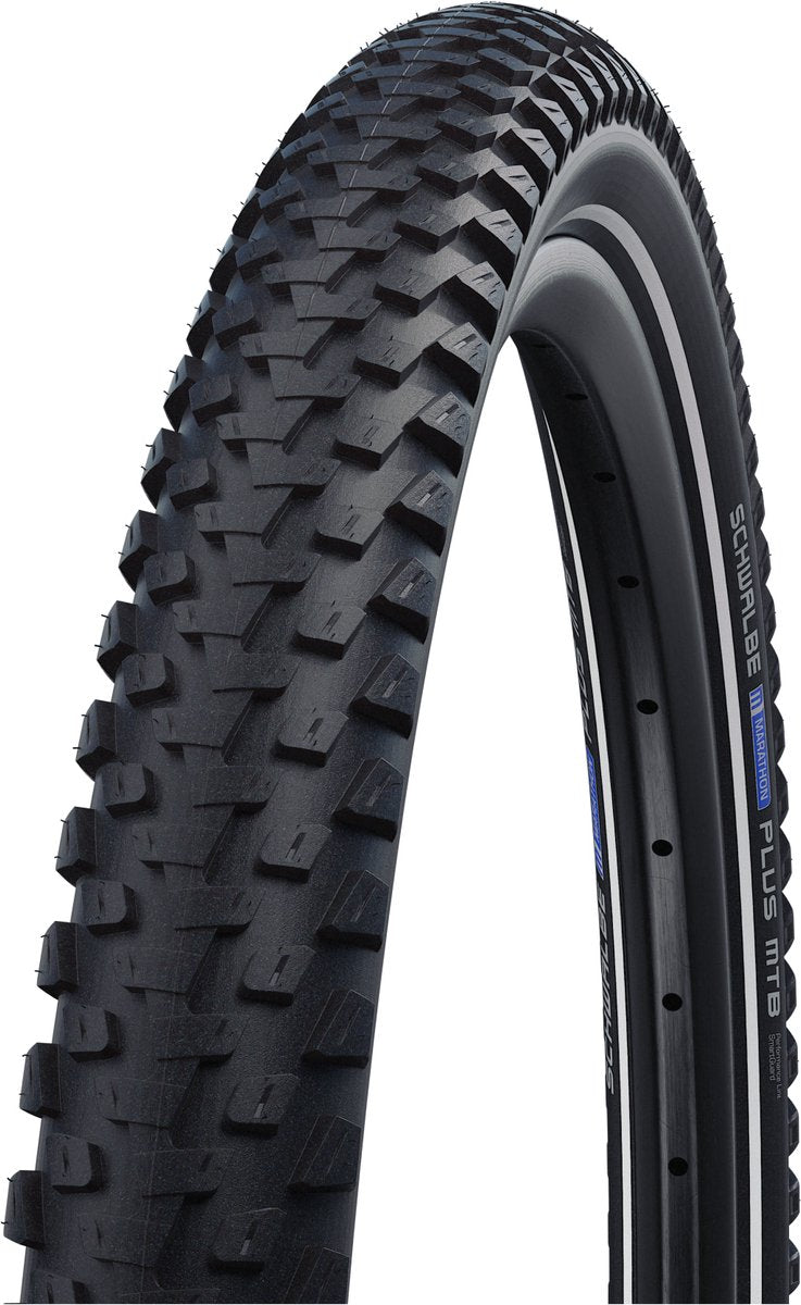 Schwalbe Buitenband 27.5x2.10(54-584) Marathon Plus MTB perf. zwarte reflectie