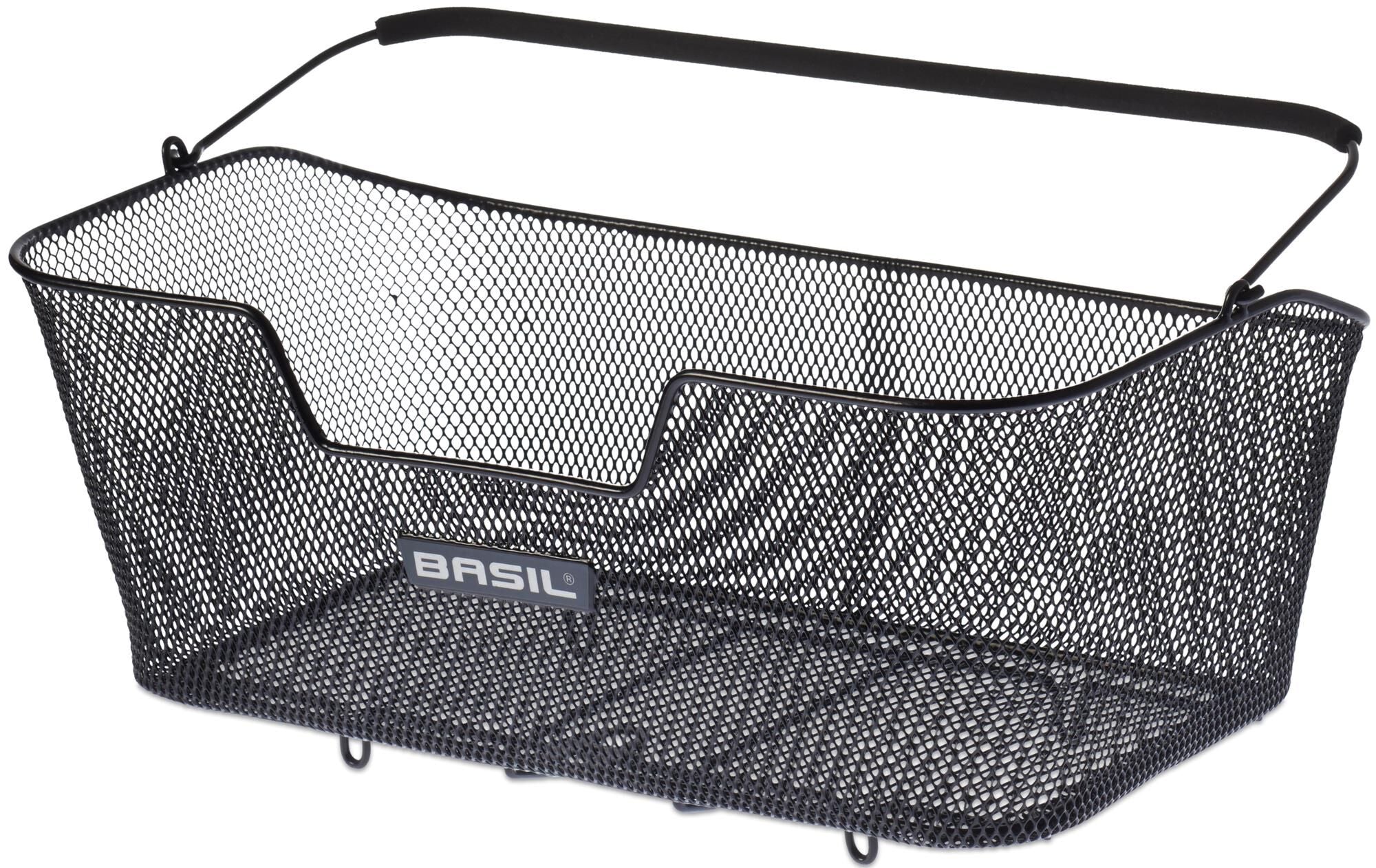 Basil Base XL - fietsmand - achterop - zwart