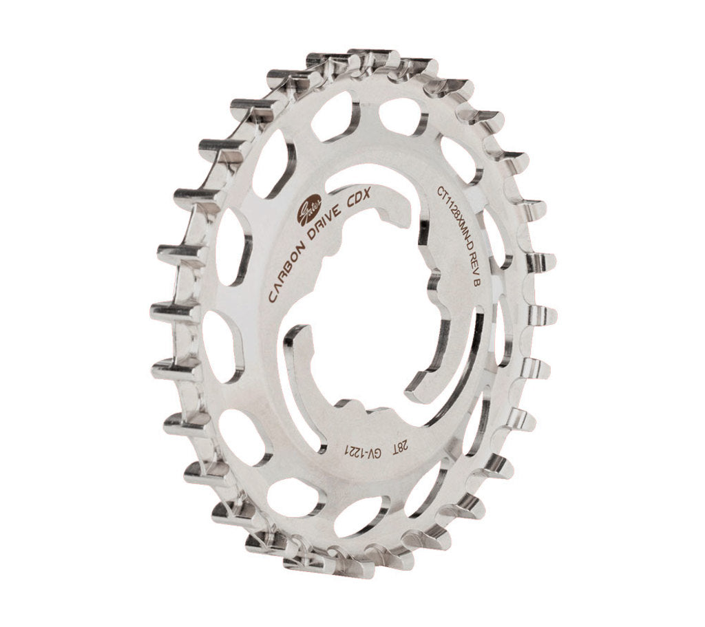 Shimano Gates tandwiel CDX 28T Alfine Di2 My19 Bl 41,7mm