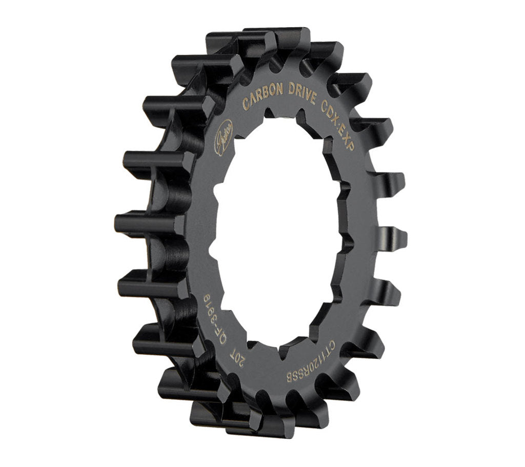 Gates tandwiel cdx 20t rohloff splined zwart