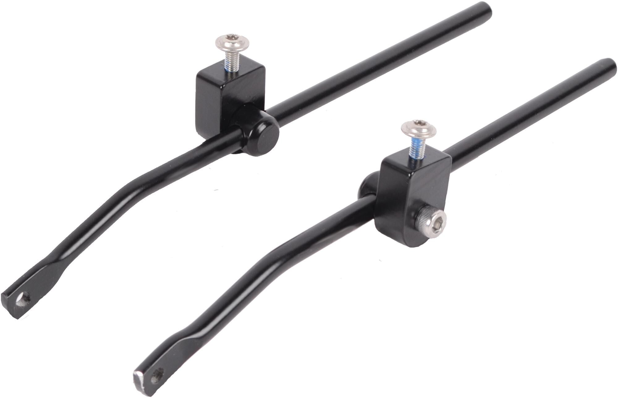 Atranvelo bagagedrager-bevestiging carrier attach. 150mm matt black