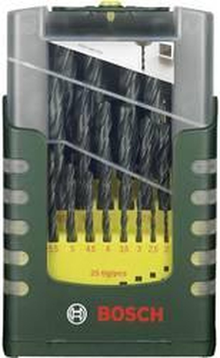Bosch metaalborenset hss-r - 1-13 mm - 25-delig
