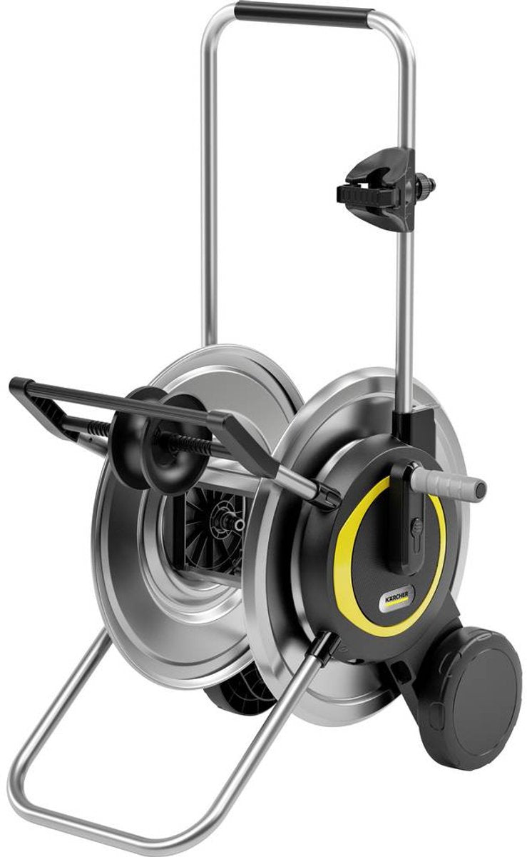 Kärcher ht 5 m slangenwagen - metaal - slangcapaciteit (m) 100 (1 2 ) 80 (5 8 ) 50 (3 4 ) - compact en in hoogte verstelbaar - incl. slanggeleiding - excl. tuinslang