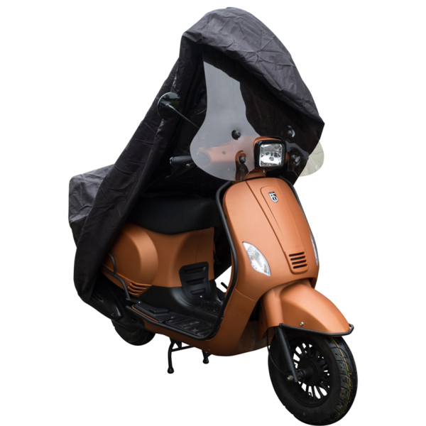 Ds covers scooter cover cup with windshield - large
