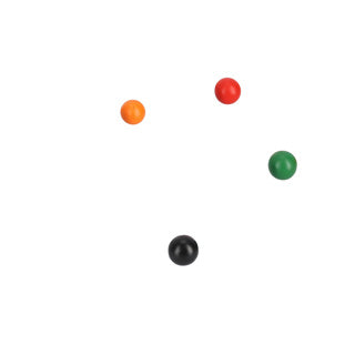 Alert outdoor croquet hout xl 75 cm met handig opbergnet