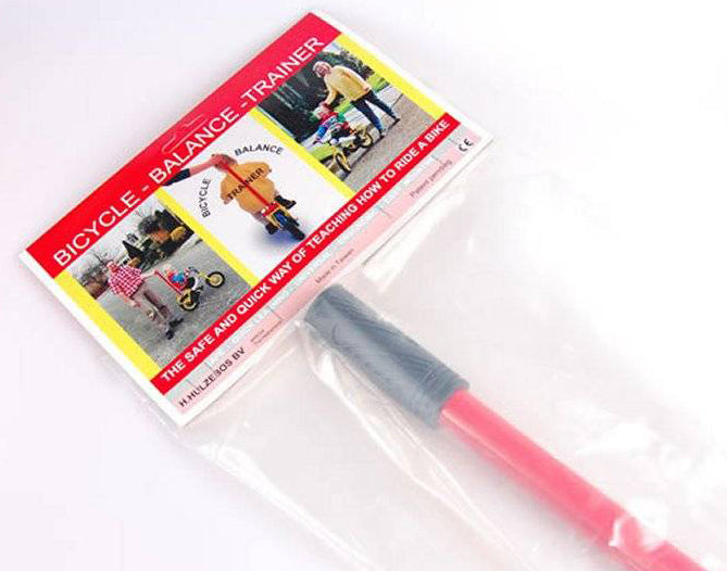 Barre de poussée pour vélo d'équilibre - rouge