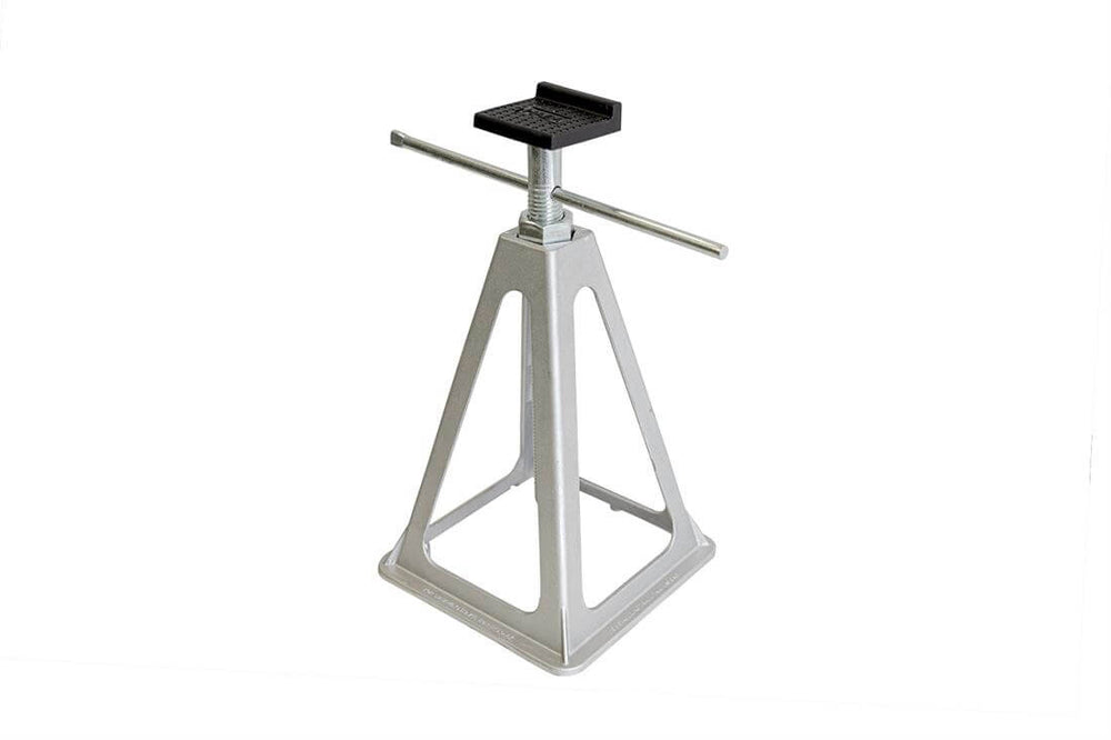 Carajack aluminium assteunen met kunststof kapjes - set van 4 stuks
