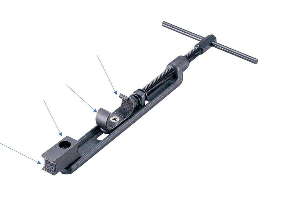 Hozan reservepads voor vorkuitzetter c-451-1 (4 stuks)