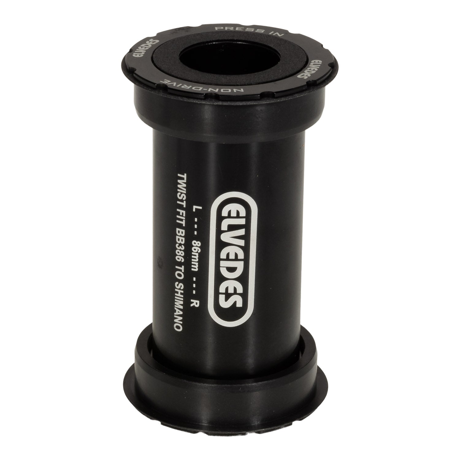 Boîtier de pédalier Twist fit Elvedes pour BB386 Shimano 46 x 86 mm