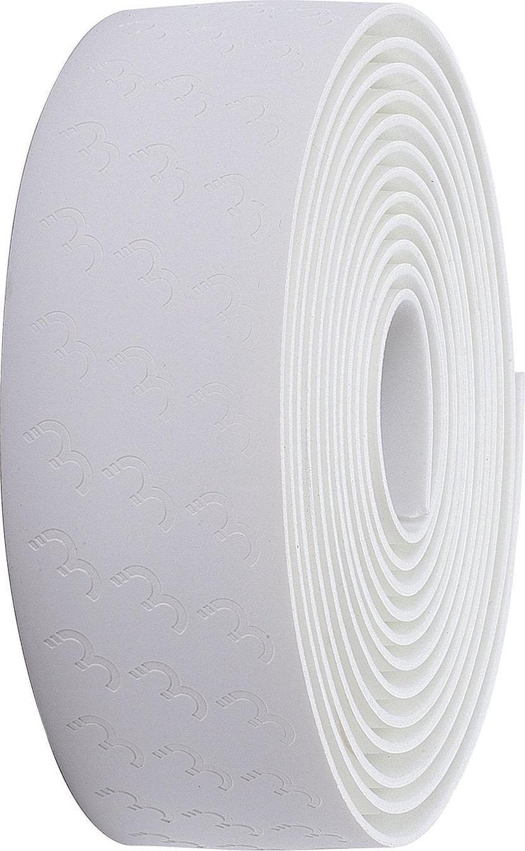Bbb cycling stuurlint racefiets - maximale grip - zelfklevend stuurlint - lengte: 200cm - dikte: 2.5mm - incl. stuurdoppen - wit - ultraribbon bht-15