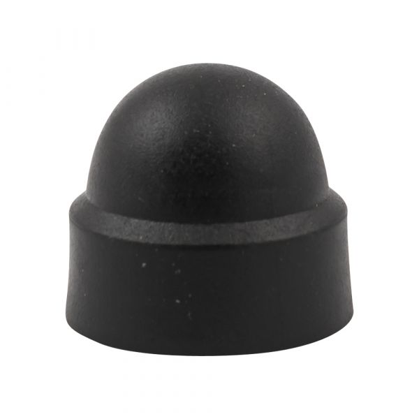 Dak gevel dak gevel afdekkap kunststof voor moer zwart ral9005 m10 | 50 stuks - 6305.50.01001