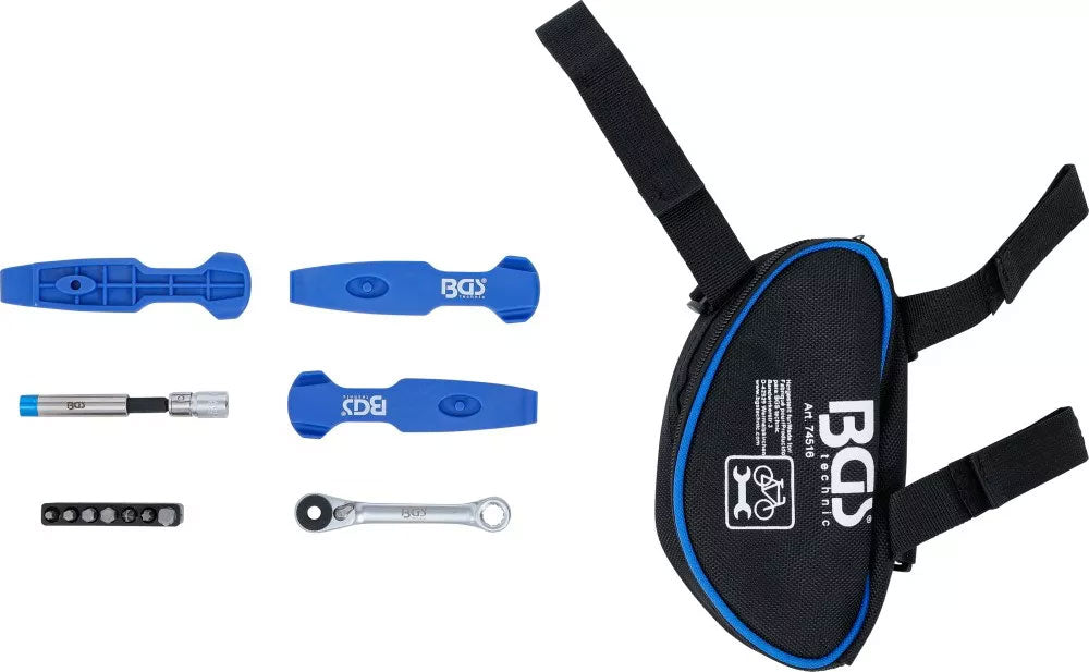 Bgs technic bicycle tool set with bag 13 pcs.