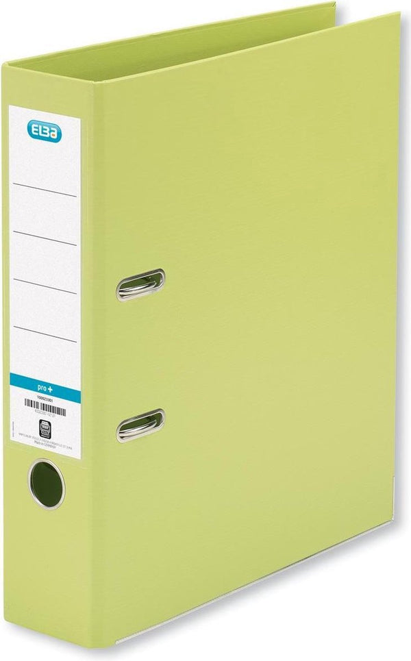 Elba smart pro+ ordner a4 - 80 mm - lichtgroen