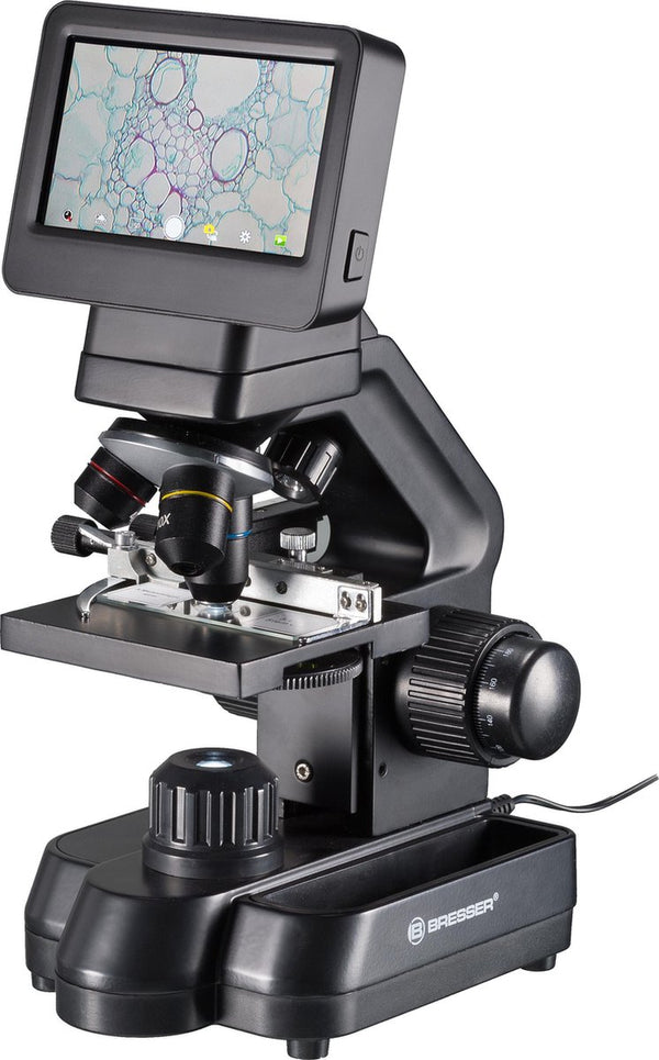 Bresser microscoop - biolux touch - digitale lcd-microscoop - tot 40x vergroting