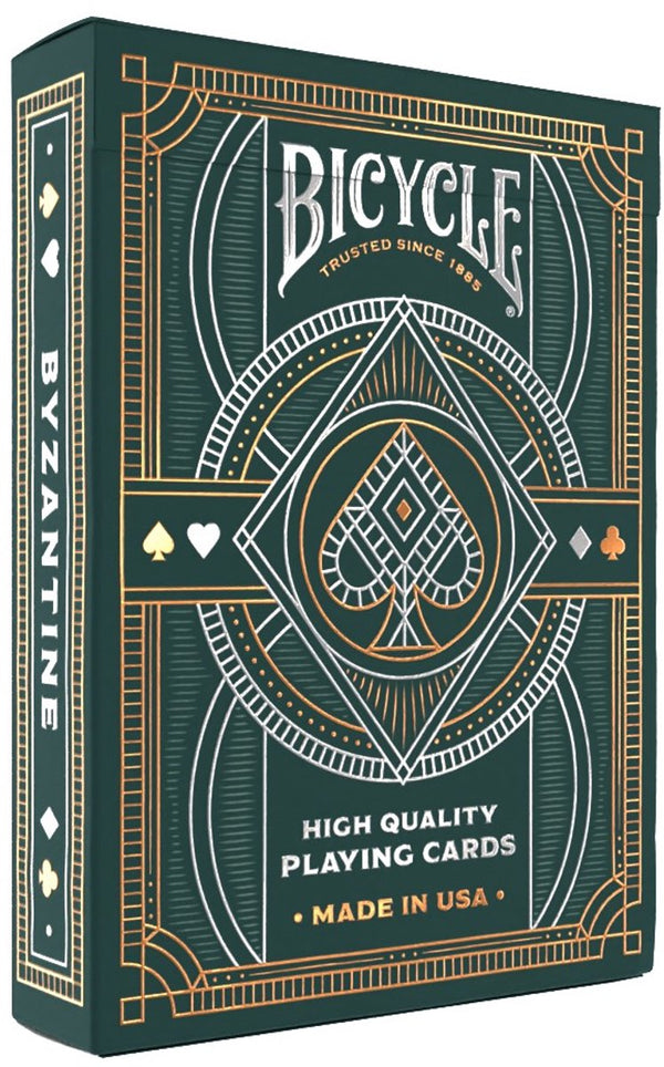 Bicycle byzantine - premium speelkaarten - poker - creatives