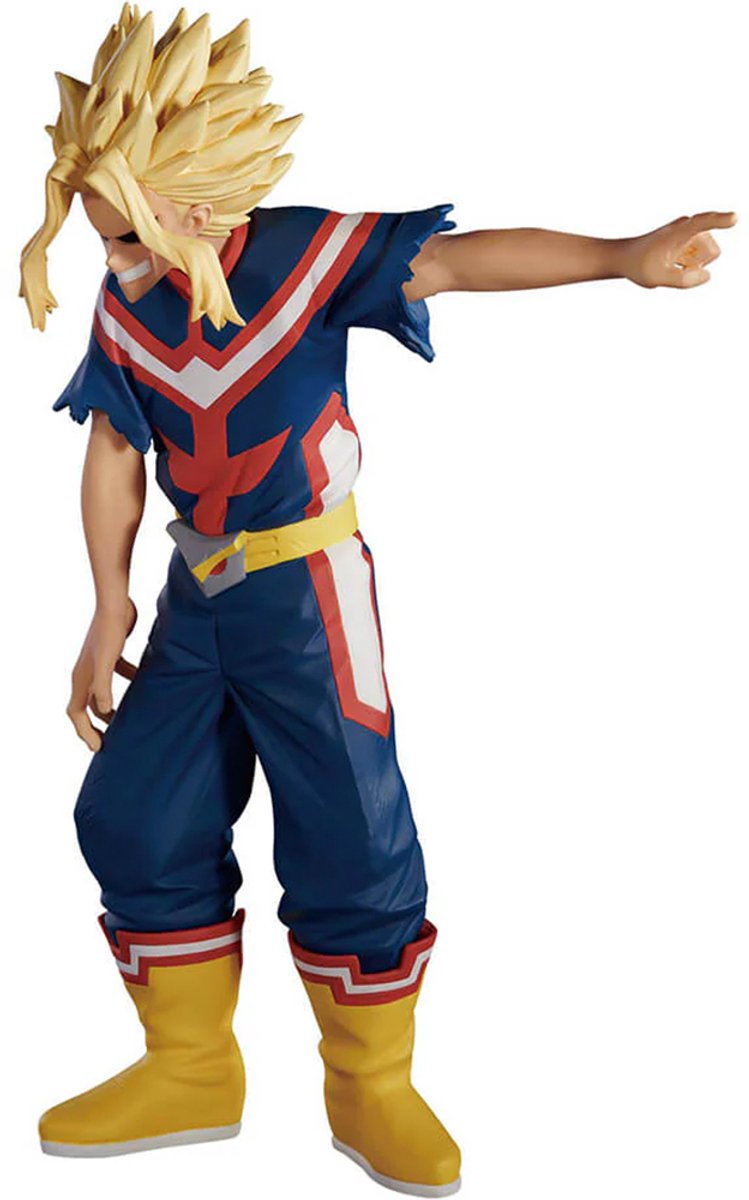 Bandai japanse anime - my hero academia - amazing heroes all might true form figure 18cm