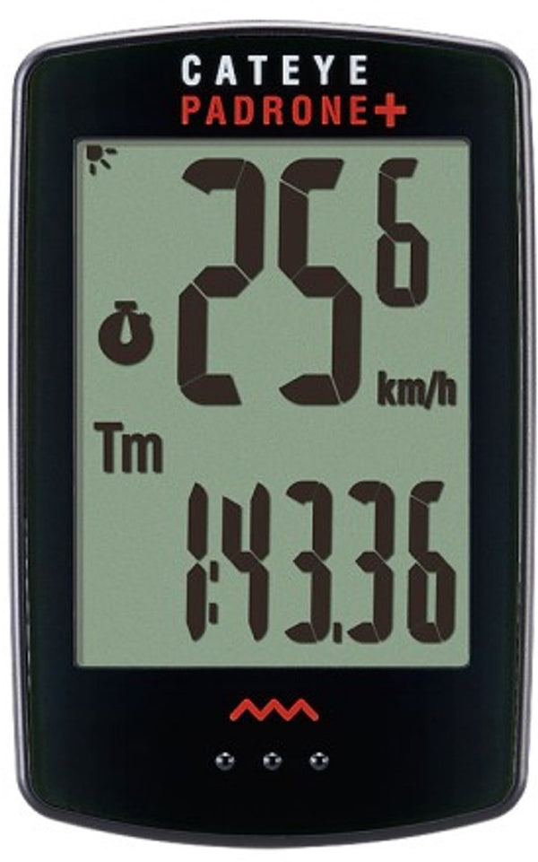 Cateye padrone+ cc-pa110w fietscomputer - draadloos - zwart