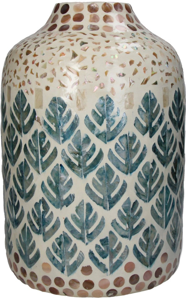 Hd collection vaas capiz multi 20x20x30cm