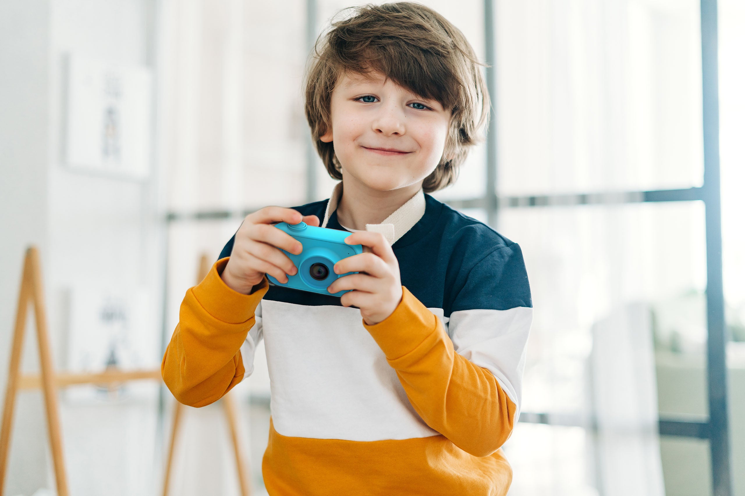 Mijn eerste camera 10 blauw