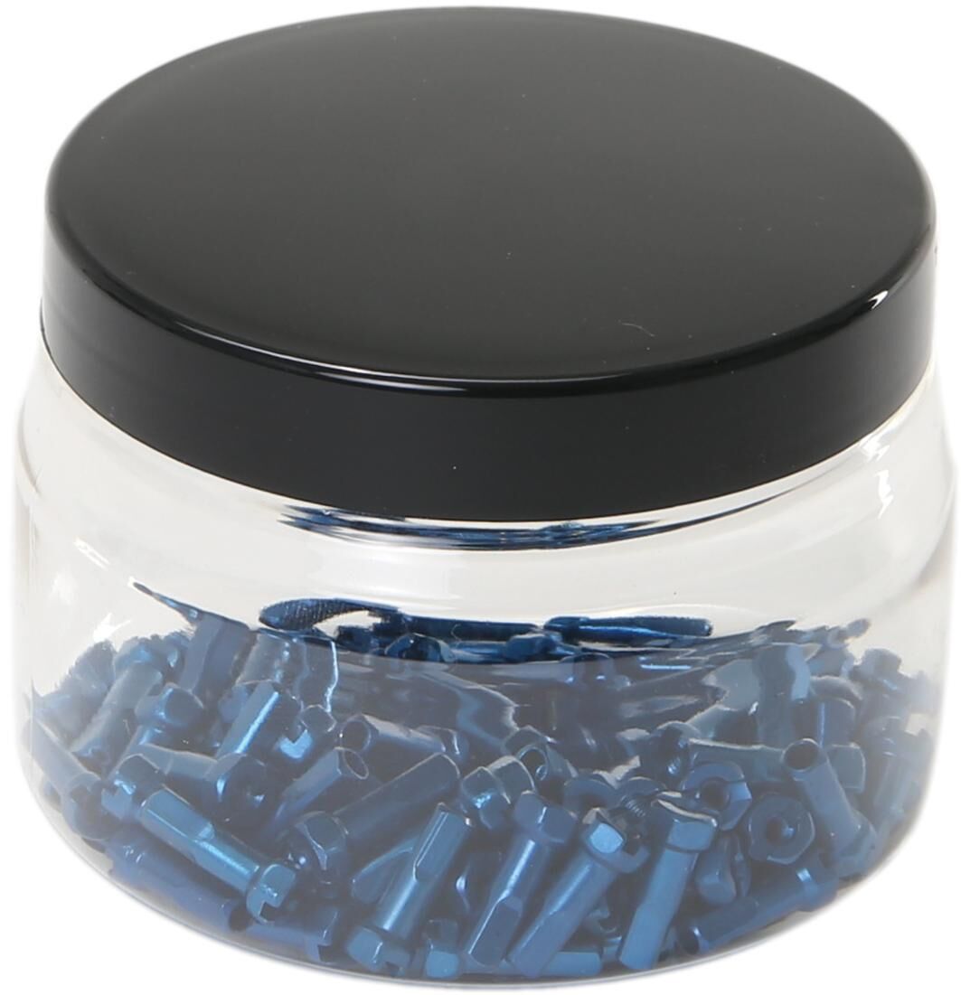 Sapim spaaknippel polyax spoke nipple polyax 14mm blue