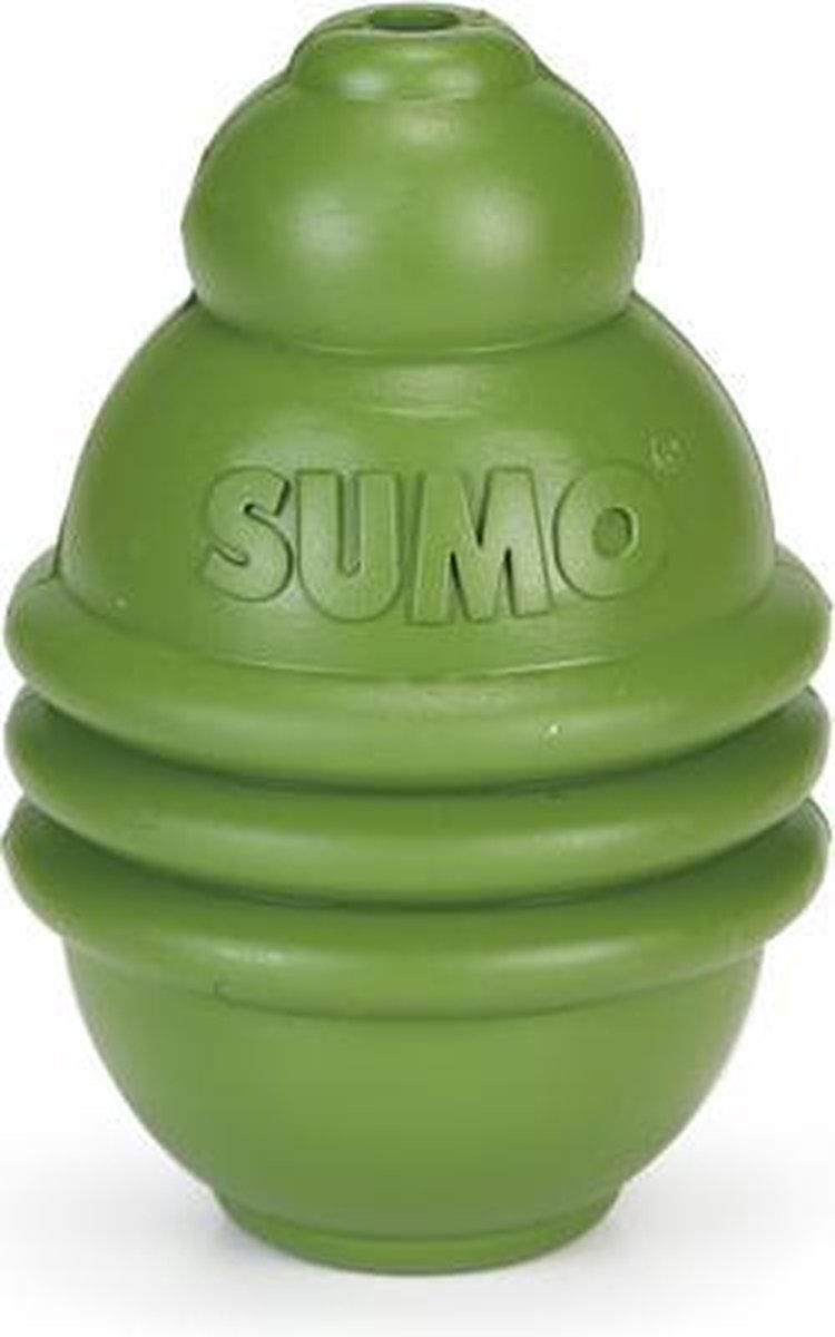 Beeztees sumo play - hondenspeelgoed - rubber - groen - m