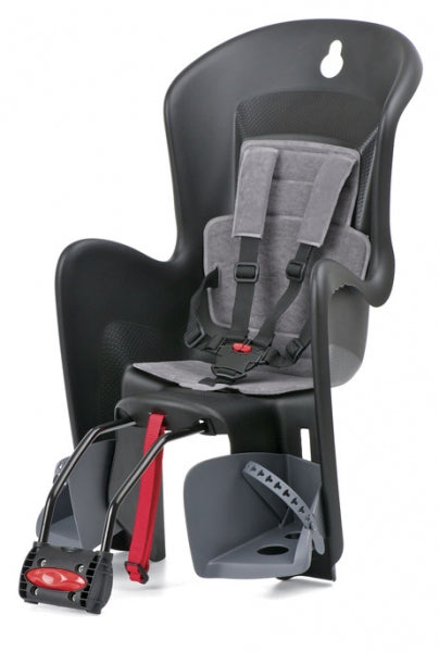 Polisport Bilby Maxi FF achter Frame bevest. zwart grijs donker