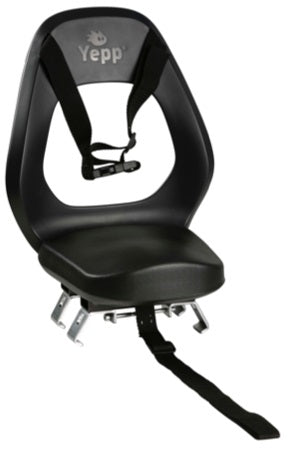 Yepp Thule achterzitje junior budget zwart + yeppie voetjes