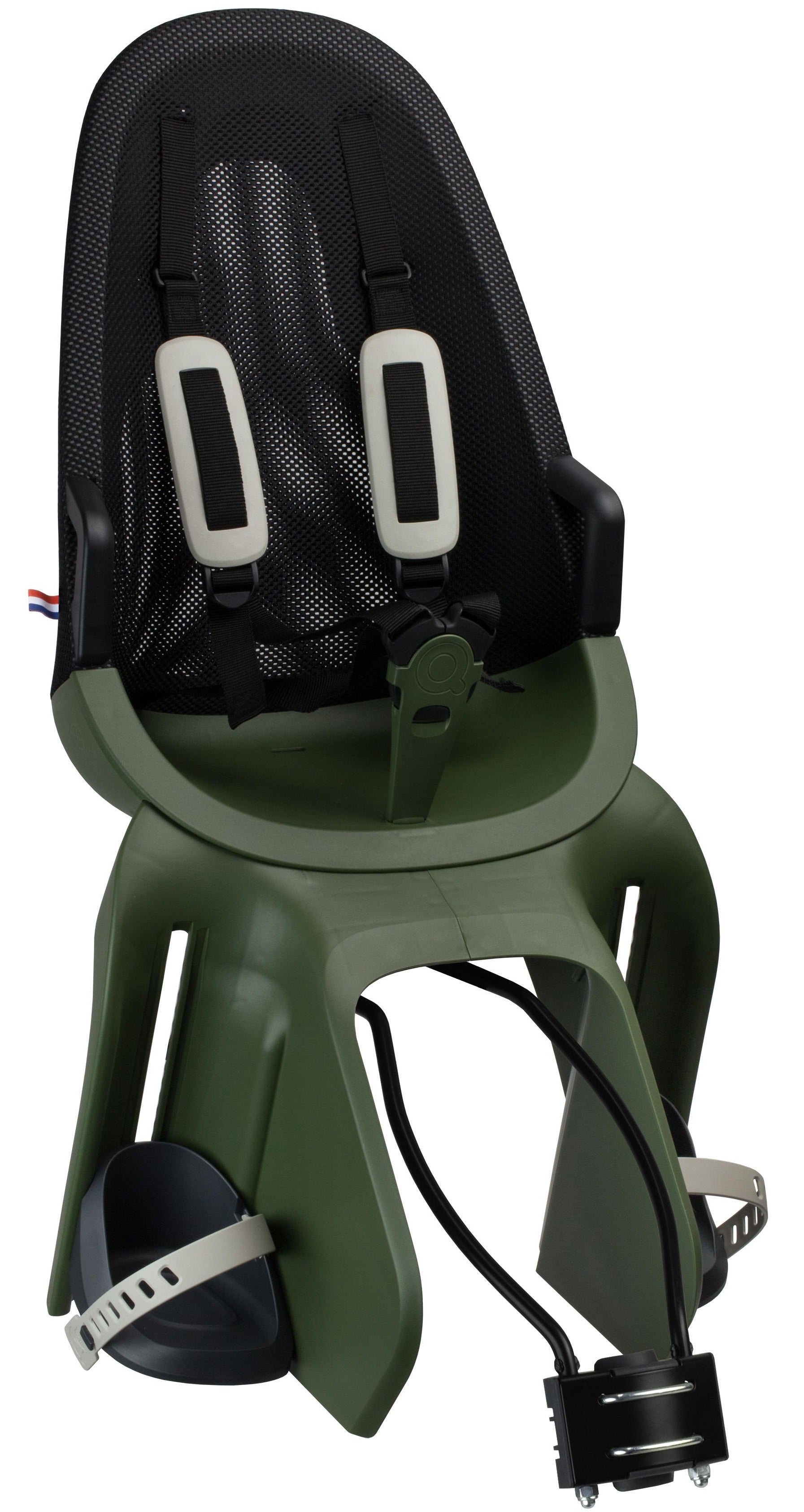 Qibbel air q909 achterzitje dragerbevestiging magic groen