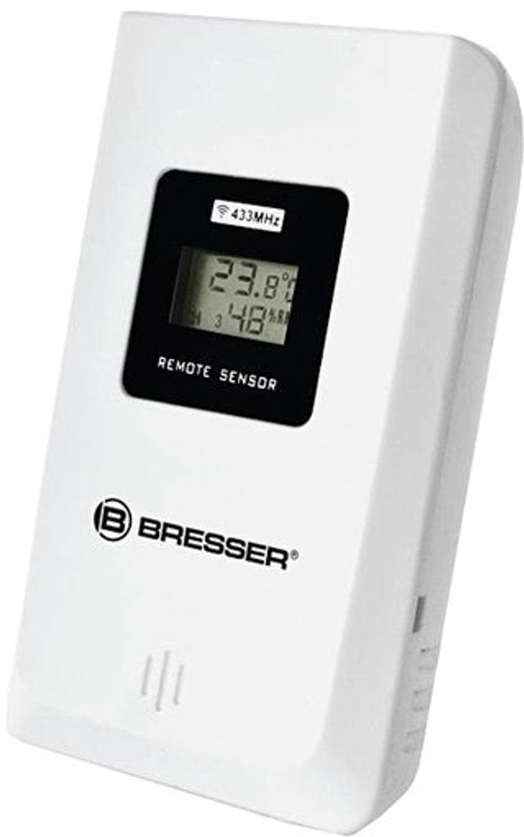 Bresser weerstation - thermo- hygro-sensor 3-kanaals hygro- en ventilatiemeter