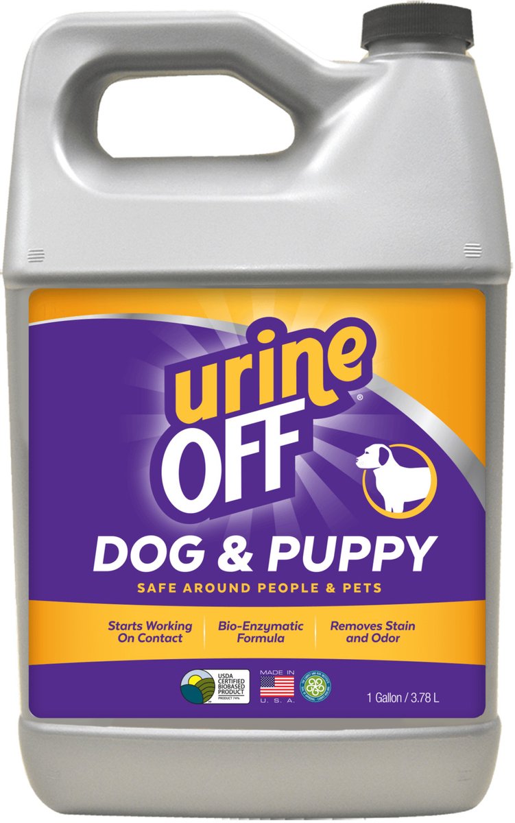 Urine off hond - puppy urine vlek en geurverwijderaar - navulling - 3.78 liter