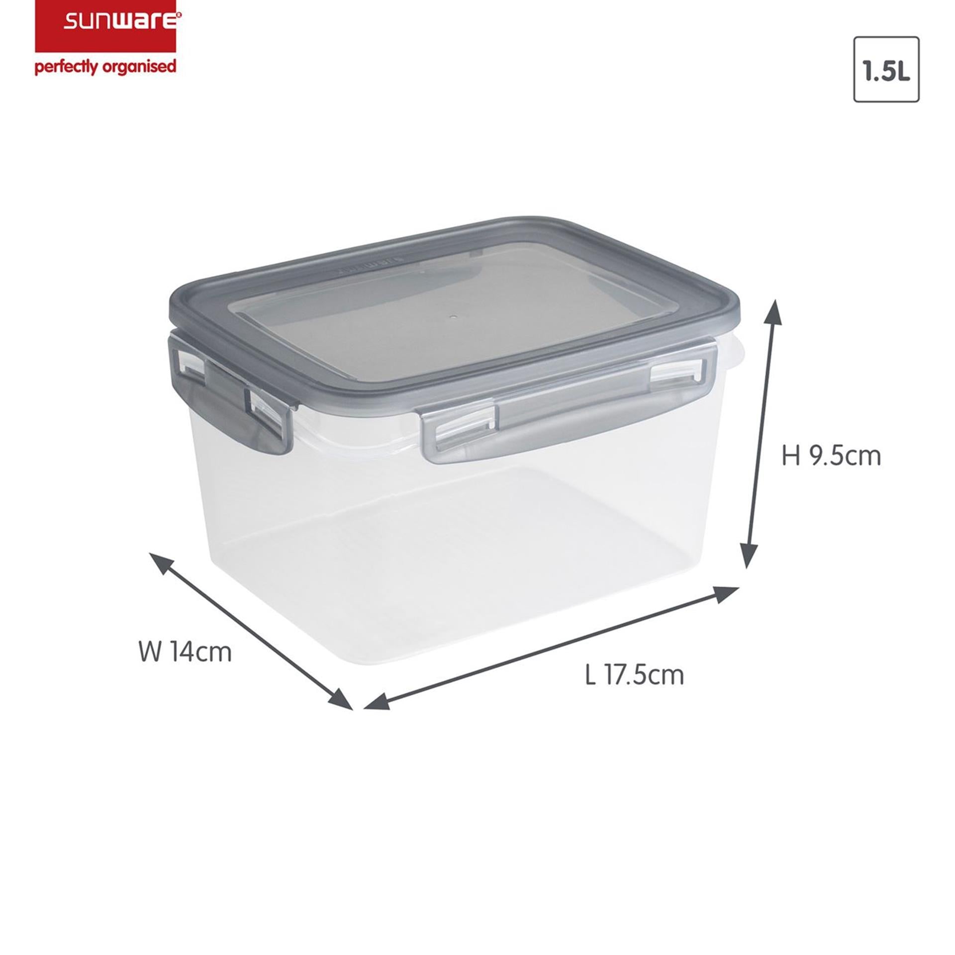 Sunware club cuisine diepvriesdozen 1,5l