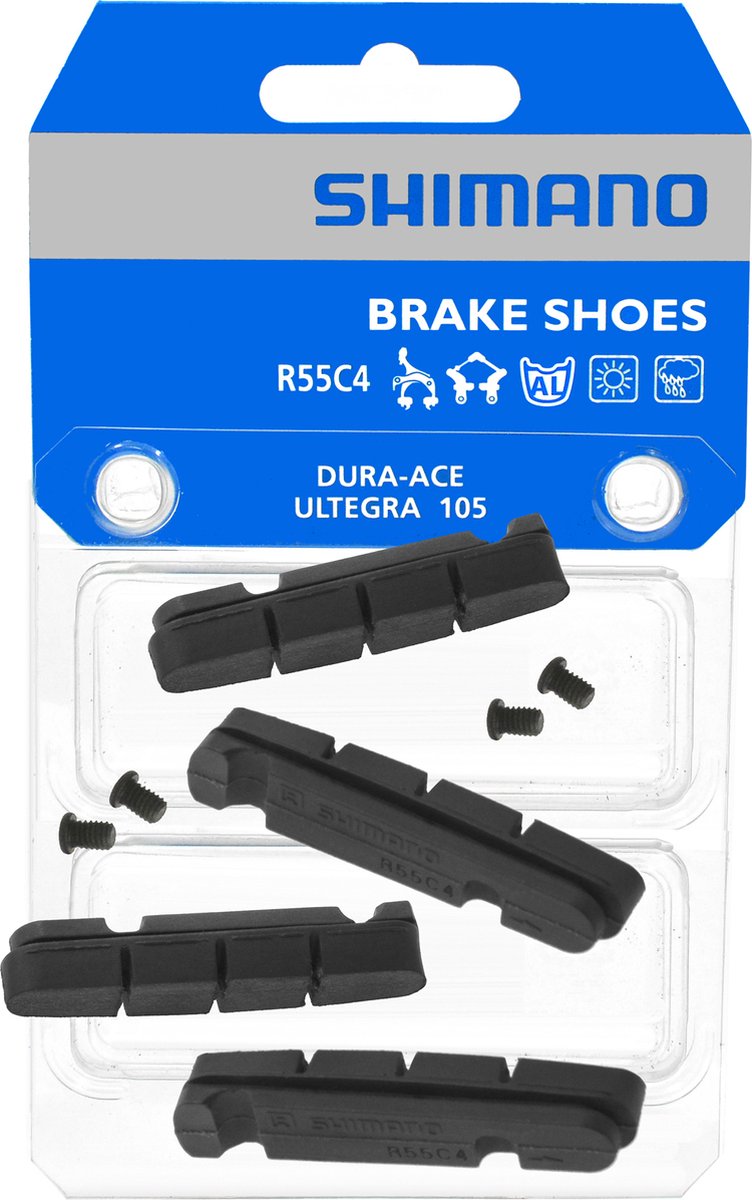 Remrubber Shimano Dura-Ace Ultegra 105 BR-9000 7900 (2 paar)