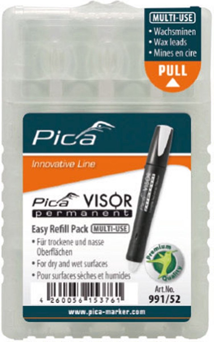 Pica 991 40 visor permanent navulling wit