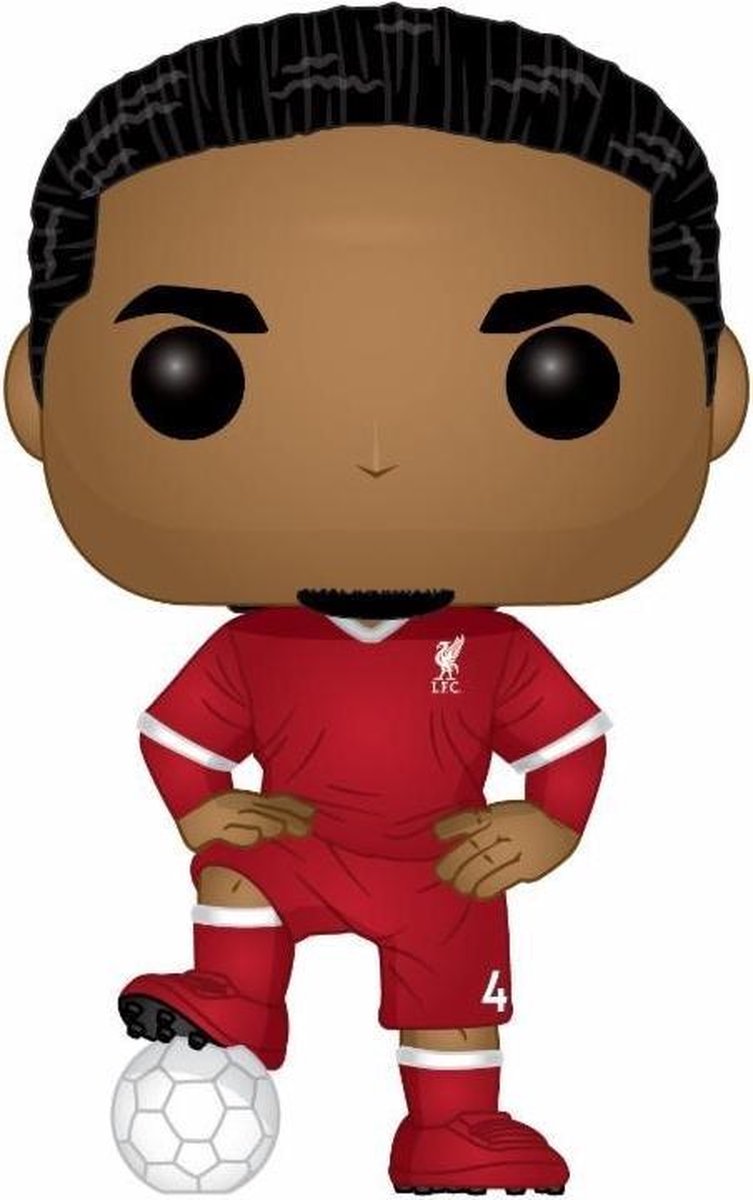 Funko pop football: liverpool - virgil van dijk pop #16