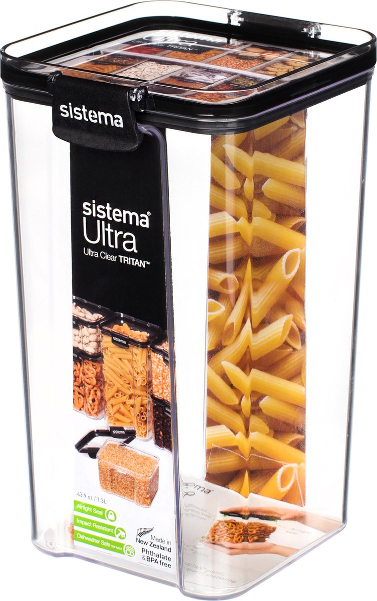 Sistema ultra vierkante voorraaddoos - 1.3l